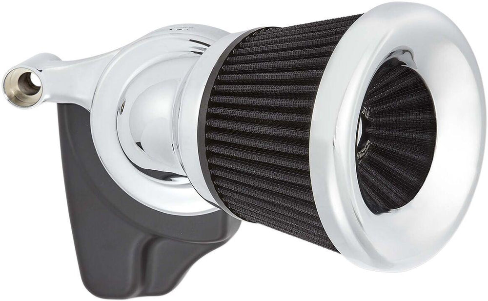 Arlen Ness Velocity 65Â° Air Cleaner Kit For Harley Davidson XL 1200 C 1996-2020 - Chrome