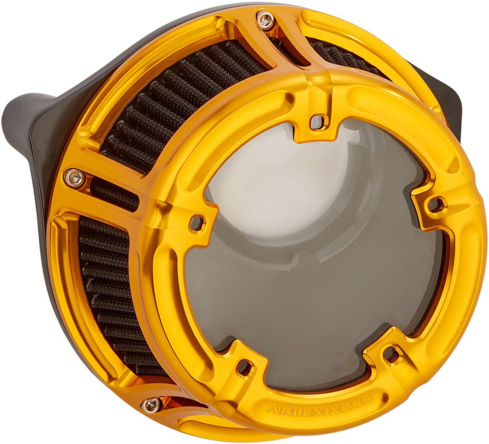 Arlen Ness Method Clear Series Air Cleaner For Harley Davidson FLD 1690 2012-2013 - Gold
