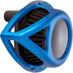 Arlen Ness Clear Tear Air Cleaner Kit For Harley Davidson FLHRC 1584 2008-2010 - Blue