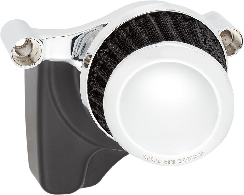 Arlen Ness Mini 22° Air Cleaner Kit For Harley Davidson FLD 1690 2012-2013 - Chrome