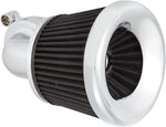 Arlen Ness Velocity 90 Degree Air Cleaner Kit For Harley Davidson FLD 1690 2012-2013 - Chrome