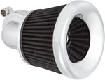 Arlen Ness Velocity 90° Air Cleaner Kit For Harley Davidson XL 1200 C 1996-2020 - Chrome