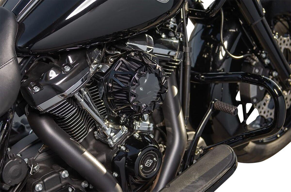 Arlen Ness Crossfire Air Cleaner For Harley Davidson FLDE 1750 2018-2020 - Black