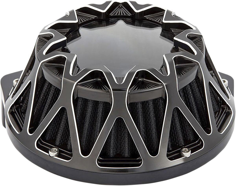 Arlen Ness Crossfire Air Cleaner For Harley Davidson FLHR 1584 2008 - Black