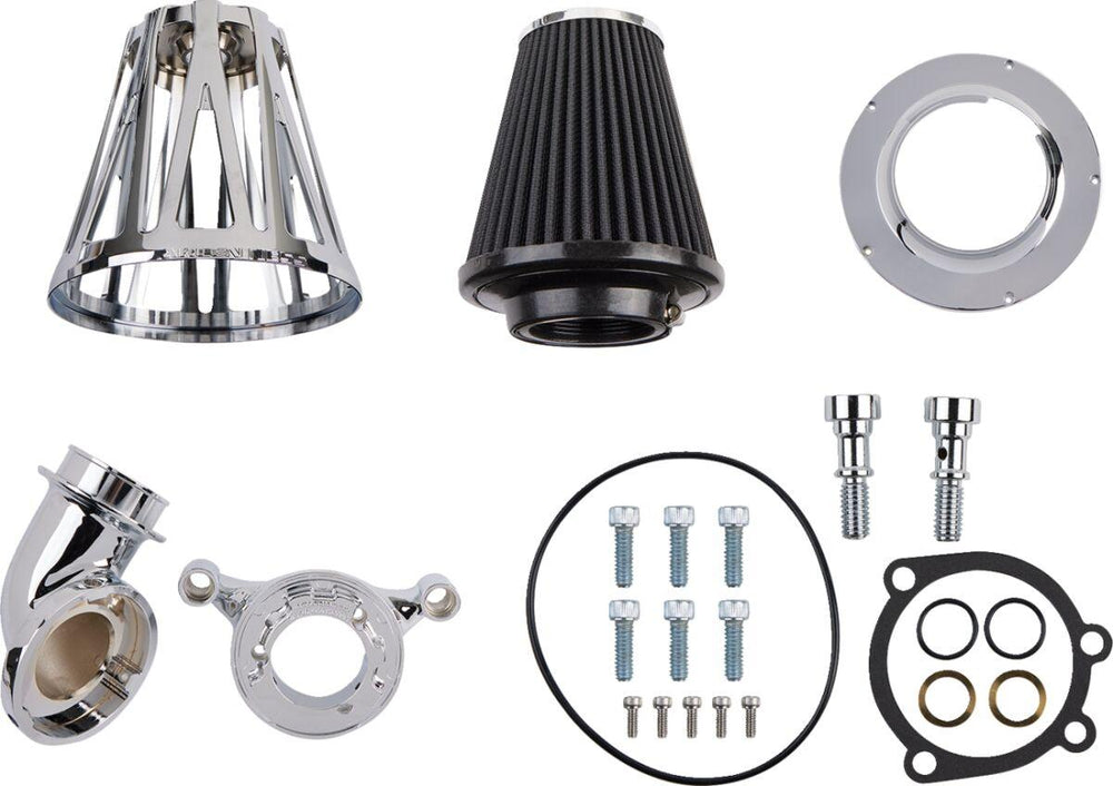 Arlen Ness Monster Sucker Air Cleaner For Harley Davidson FLD 1690 2012-2013 - Chrome