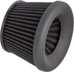 Arlen Ness Replacement Velocity 65°/90° Air Filter For Harley Davidson FLD 1690 2012-2013 - Black