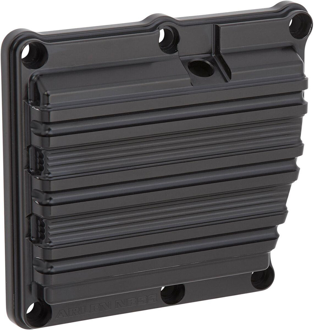 Arlen Ness 10-Gauge Transmission Side Cover For Harley Davidson FLDE 1750 2019-2020 - Black Anodized