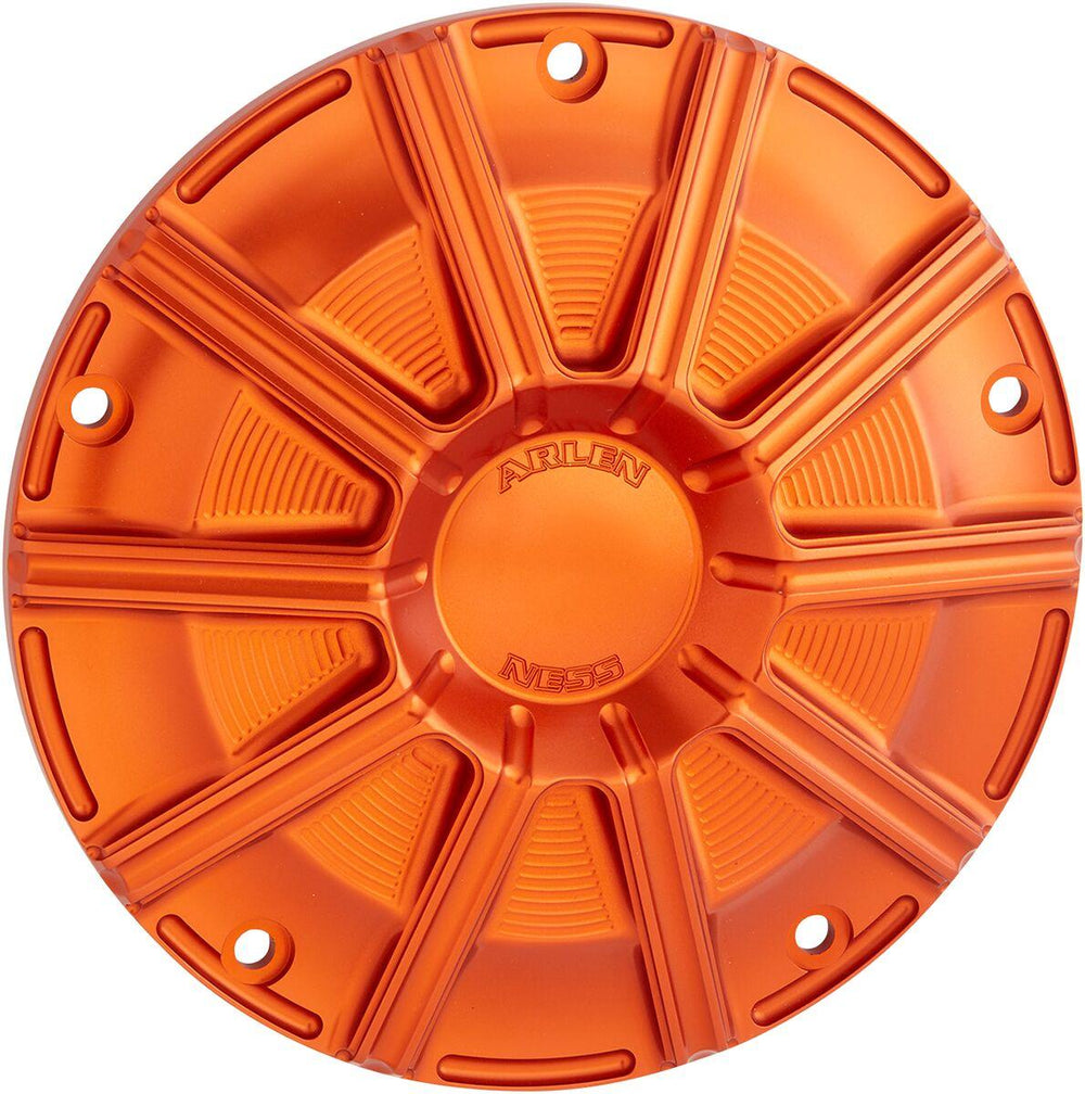 Arlen Ness 10-Gauge Derby Cover For Harley Davidson FLH 1868 2021 - Orange