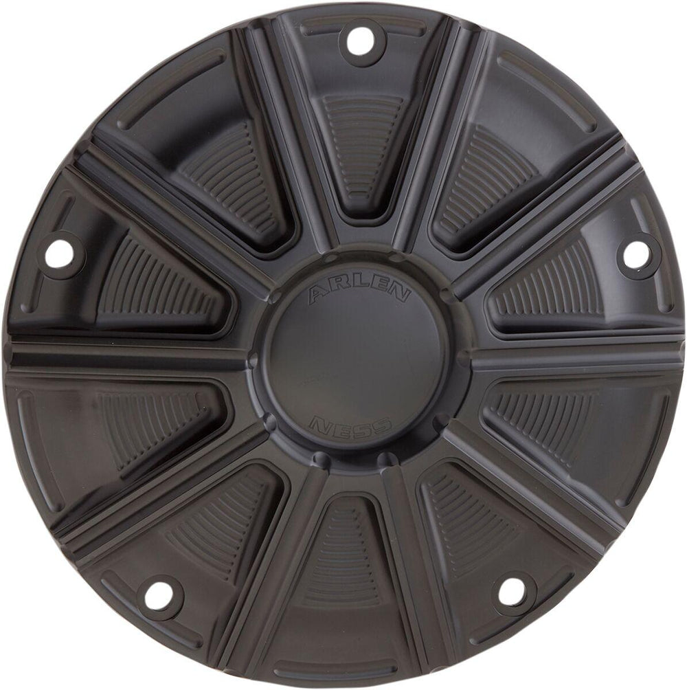 Arlen Ness 10-Gauge Derby Cover For Harley Davidson FLD 1690 2012-2013 - Black Anodized
