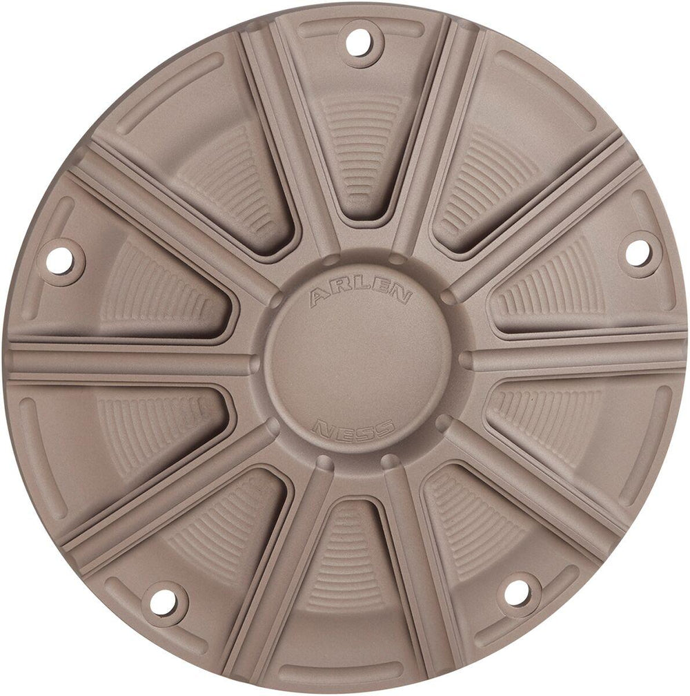 Arlen Ness 10-Gauge Derby Cover For Harley Davidson FLD 1690 2012-2013 - Titanium Anodized