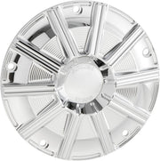 Arlen Ness 10-Gauge Derby Cover For Harley Davidson FLD 1690 2012-2013 - Chrome