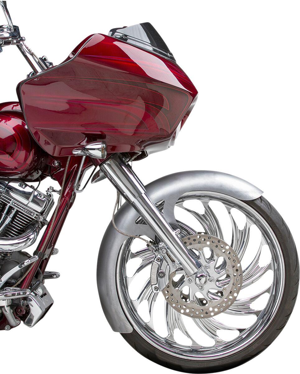 Arlen Ness Real Steel Rapper Front Fender For Harley Davidson FLHT 1450 1999-2003 130 60-23 Front - Unfinished