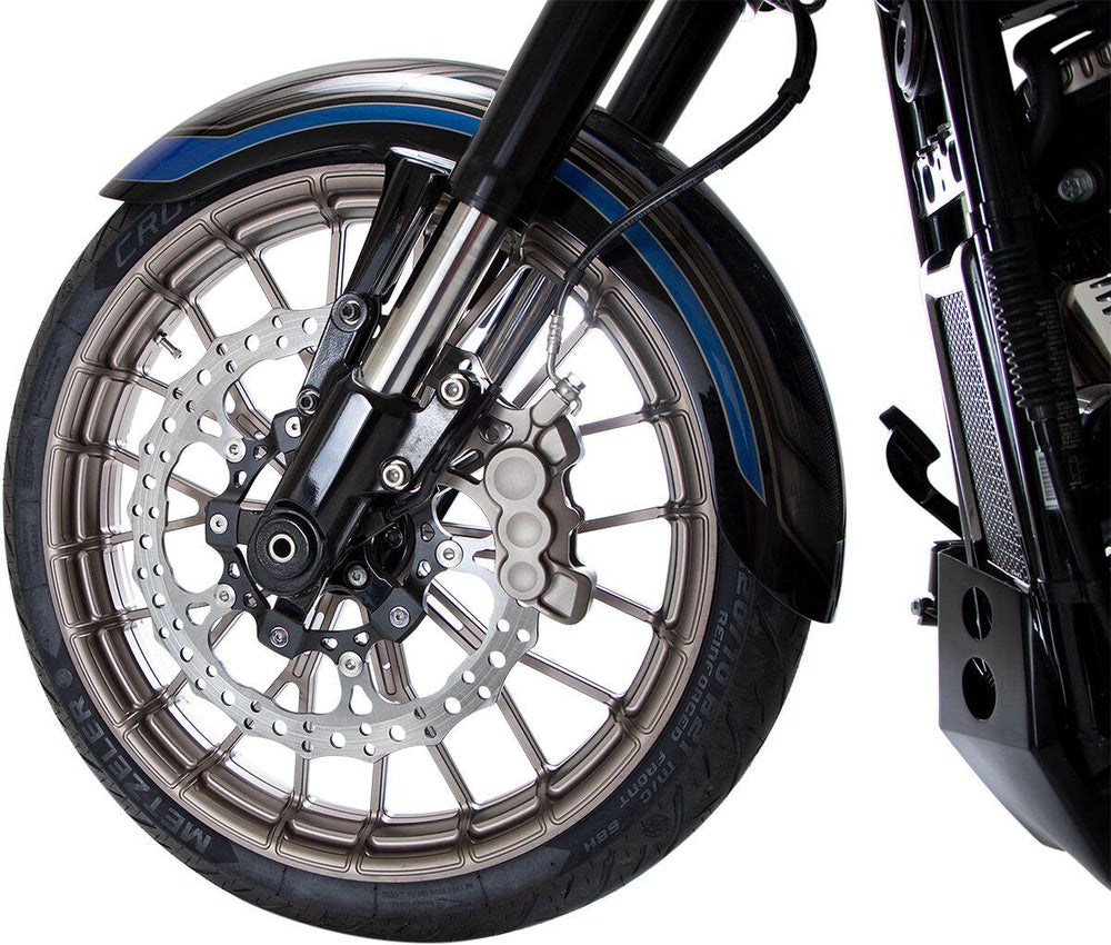 Arlen Ness Profile Front Fender For Harley Davidson FXBB 1750 2018-2020 53.34 cm (21") - Unfinished