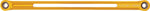 Arlen Ness SpeedLiner Shift Rod For Harley Davidson FLD 1690 2012-2013 - Gold