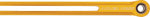 Arlen Ness SpeedLiner Shift Rod For Harley Davidson FLD 1690 2012-2013 - Gold