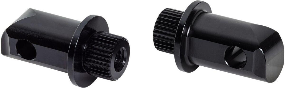 Arlen Ness Splined Peg Mount For Indian Chief 105 2010-2013 Fits Front Or Rear - Black