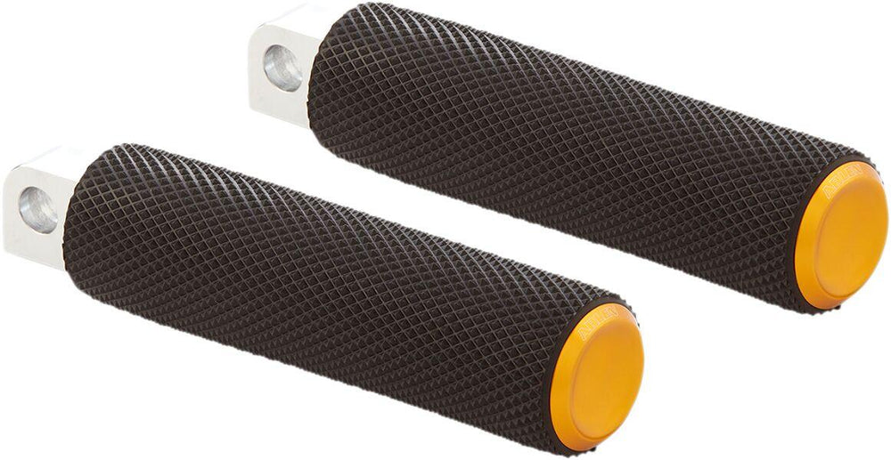 Arlen Ness M-Eight Fusion Footpegs For Harley Davidson FLDE 1750 2018-2020 - Black Gold
