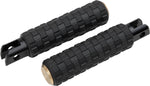 Arlen Ness M-Eight Fusion Footpegss For Harley Davidson FLDE 1750 2019-2020 - Black Brass