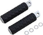 Arlen Ness Fusion Male-Mount Footpegss For Harley Davidson FLD 1690 2012-2013 - Black Chrome
