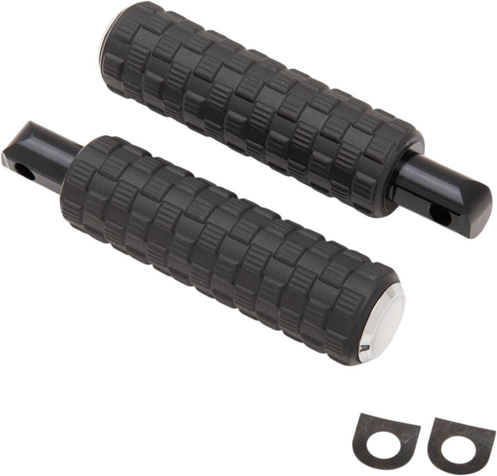 Arlen Ness Fusion Footpegss For Indian Challenger 108 2020-2024 - Black Chrome