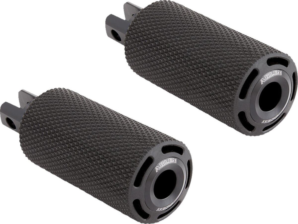 Arlen Ness Cush Footpegss Short For Harley Davidson FLDE 1750 2018-2020 - Black