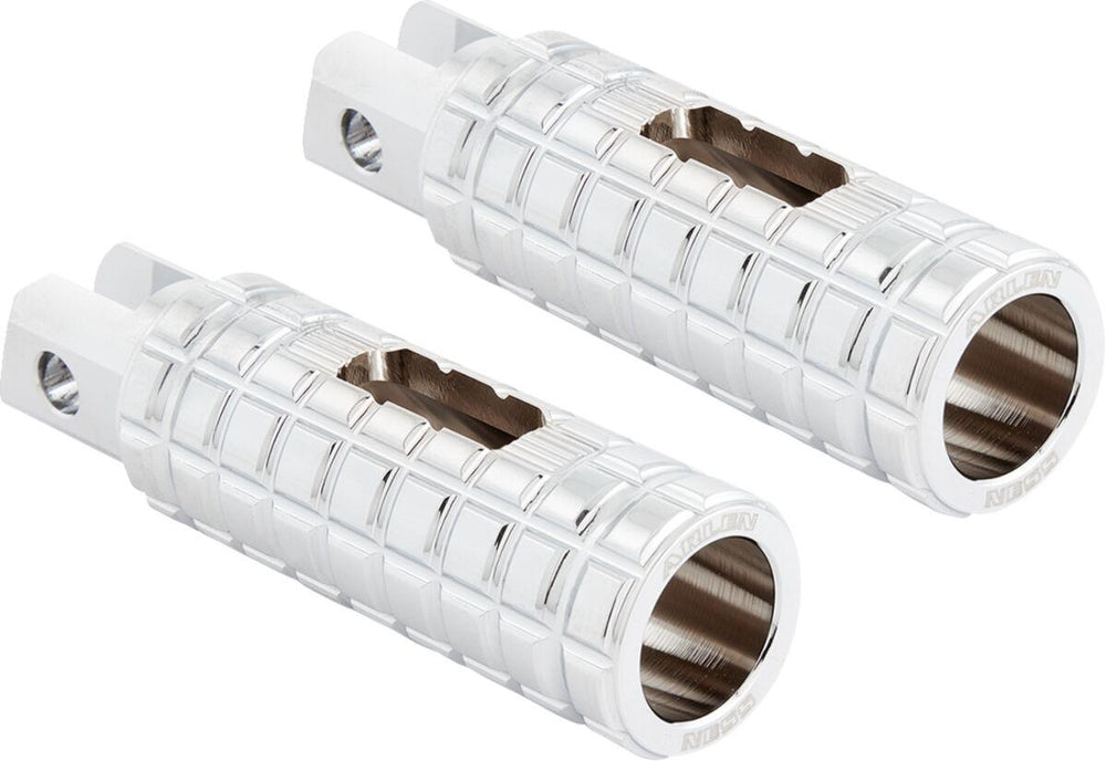 Arlen Ness SpeedLiner Footpegss For Harley Davidson FLDE 1750 2018-2020 - Chrome