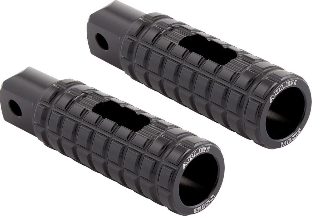 Arlen Ness SpeedLiner Footpegs For Harley Davidson FLDE 1750 2018-2020 - Black