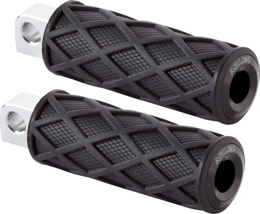 Arlen Ness Diamond Foot Pegs For Harley Davidson FLD 1690 2012-2013 - Black