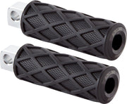Arlen Ness Diamond Foot Pegs For Harley Davidson FLD 1690 2012-2013 - Black