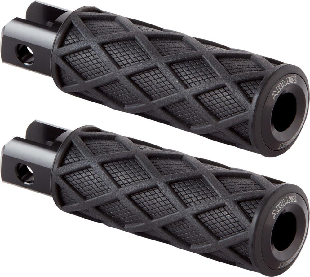 Arlen Ness Diamond Rider Foot Pegs For Harley Davidson FLSB 1750 2018-2024 - Black
