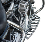 Arlen Ness MX Billet Floorboards For Harley Davidson FLHR 1340 1994-1998 - Chrome