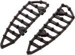 Arlen Ness MX Billet Floorboards For Harley Davidson FLHR 1340 1994-1998 - Black