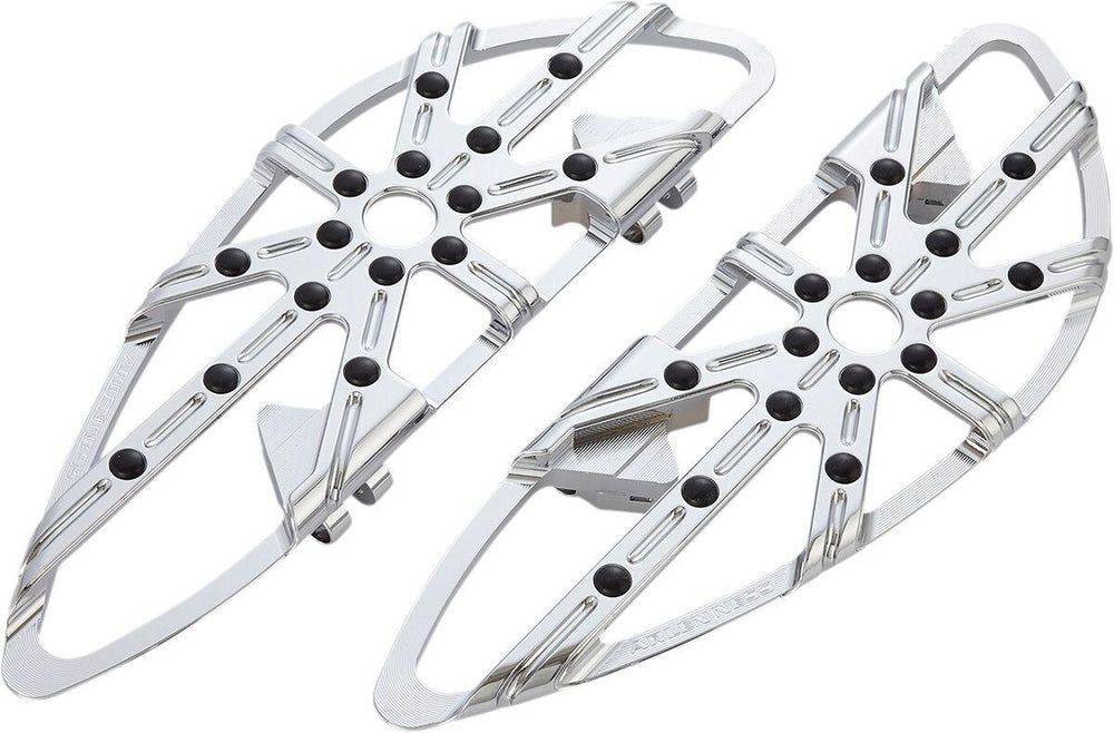 Arlen Ness Adjustable Driver Floorboards For Harley Davidson FLDE 1750 2018-2020 - Chrome