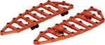 Arlen Ness MX Billet Floorboards For Harley Davidson FLDE 1750 2018-2020 - Orange