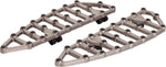 Arlen Ness MX Billet Floorboards For Harley Davidson FLDE 1750 2018-2020 - Titanium