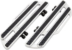 Arlen Ness Method Driver Floorboards For Harley Davidson FLH 1868 2021 - Black Chrome