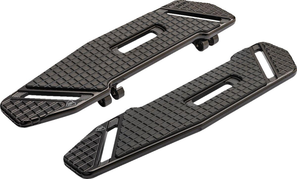 Arlen Ness SpeedLiner Floorboards For Harley Davidson FLD 1690 2012-2013 - Black