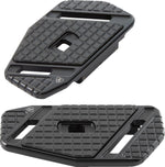 Arlen Ness SpeedLiner Passenger Floorboards For Harley Davidson FLD 1690 2012-2013 - Black