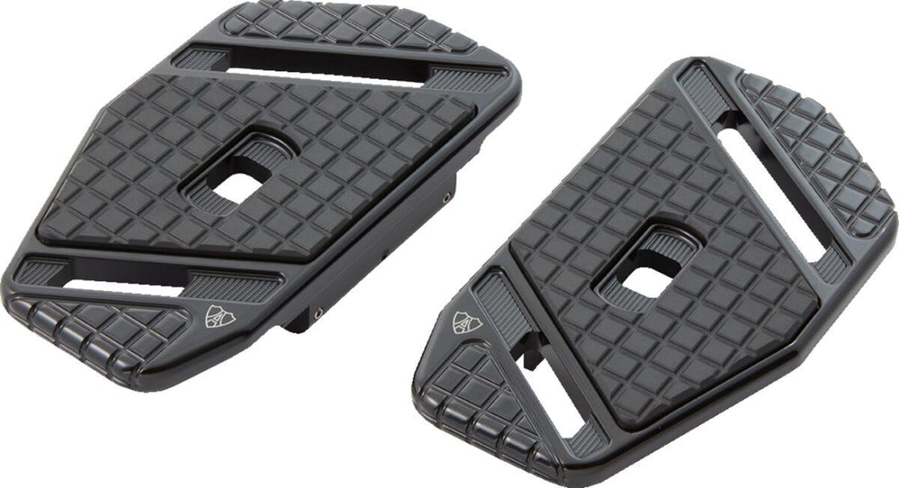 Arlen Ness SpeedLiner Passenger Floorboards For Harley Davidson FLD 1690 2012-2013 - Black