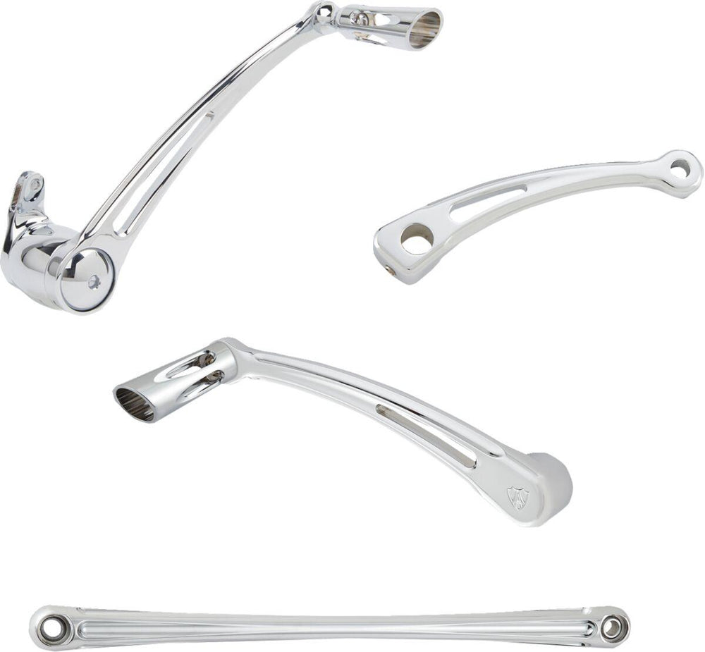 Arlen Ness Deep Cut Foot Control Kits For Harley Davidson FLH 1868 2021 - Chrome