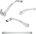 Arlen Ness Deep Cut Foot Control Kits For Harley Davidson FLH 1868 2021 - Chrome