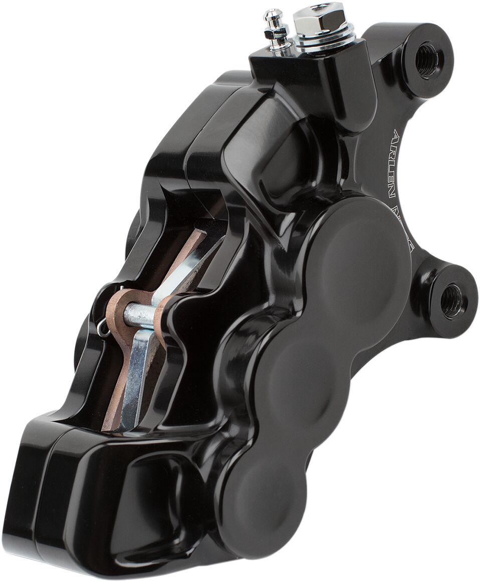 Arlen Ness Ness Tech Four Piston Caliper For Harley Davidson FLH 1868 2021 Front Left - Black