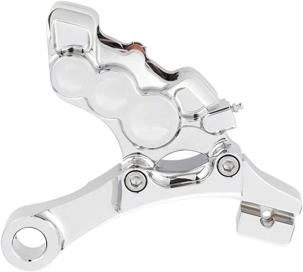 Arlen Ness Ness Tech 6 Piston Differential Bore Caliper For Harley Davidson FLHC 1750 2018-2020 Rear - Chrome