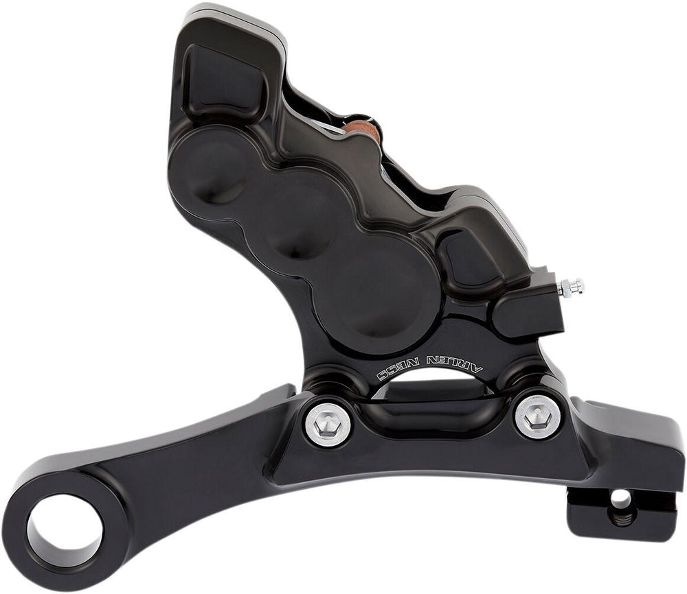 Arlen Ness Ness Tech 6 Piston Differential Bore Caliper For Harley Davidson FLHC 1750 2018-2020 Rear - Black