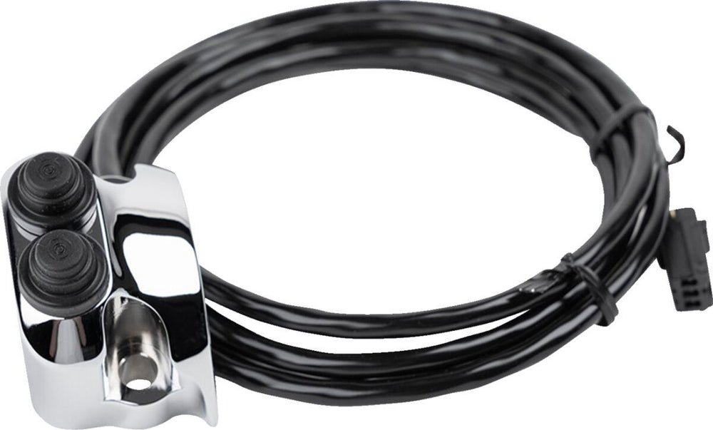 Legend Suspension Handlebar Mounted Control For Harley Davidson FLHR 1450 1999-2003 - Chrome