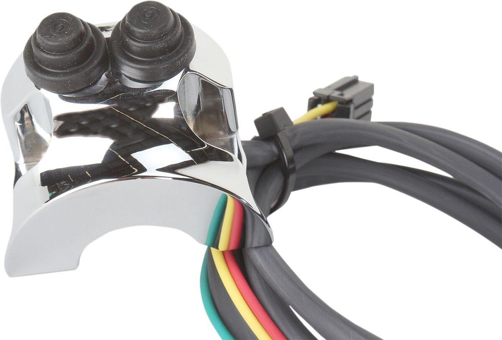 Legend Suspension Handlebar Mounted Control For Harley Davidson FLHR 1450 1999-2003 - Chrome