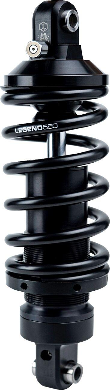 Legend Suspension REVO-A Adjustable M-Eight Softail Coil Suspension For Harley Davidson FLDE 1750 2018-2020 Rear 343.00 mm (13.50") - Black