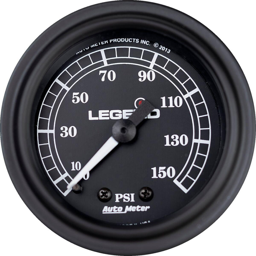 Legend Suspension Fairing Mounted LED Backlit PSI Gauge For Harley Davidson FLHT 1450 1999-2003