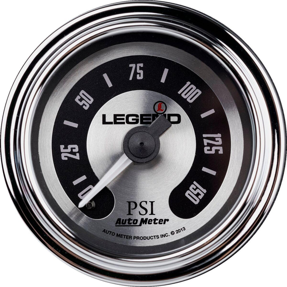 Legend Suspension Fairing Mounted LED Backlit PSI Gauge For Harley Davidson FLHT 1450 1999-2003