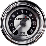 Legend Suspension Fairing Mounted LED Backlit PSI Gauge For Harley Davidson FLHT 1450 1999-2003